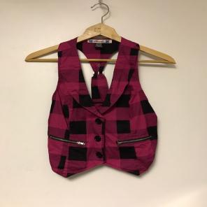 Plaid Vest