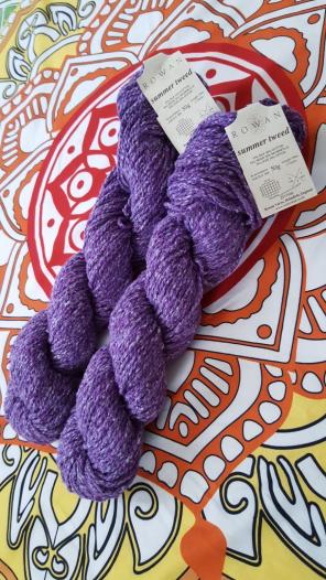 (2)Rowan Yarns 70% Silk 30% Cotton