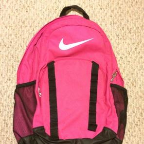 Nike 4 Zipper Book Bag ( Pink )