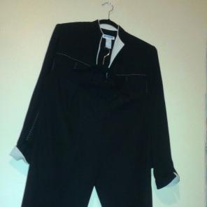 Women's black suit