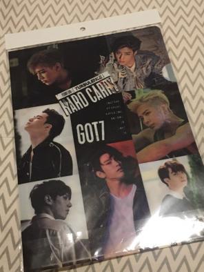 KPOP Got7 Hard Carry Folder