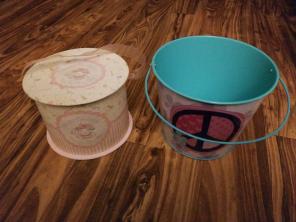 Child storage containers.