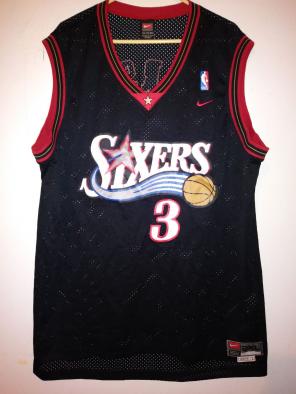NBA Nike Team Sixers 3 Men 2XL Jersey