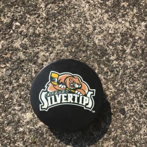 Everett Silvertips Game Puck
