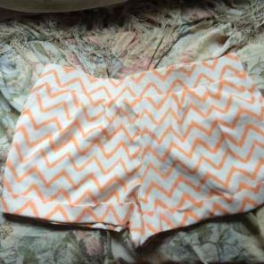 Chevron shorts