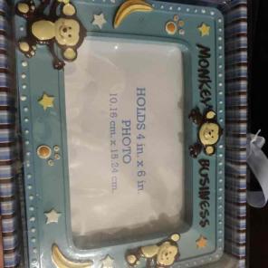 Monkey picture frame