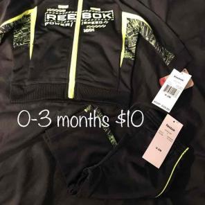 Reebok two pc set