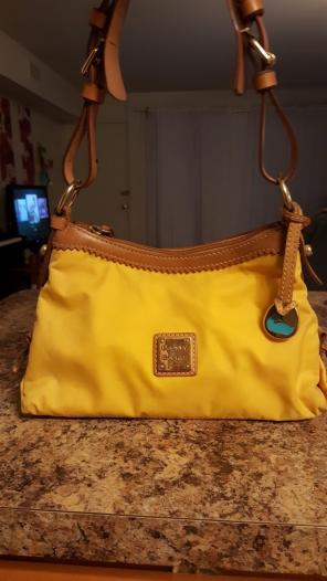 Yellow Dooney and Bourke