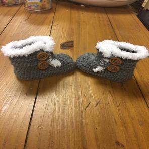 Crochet Baby Booties