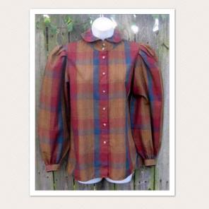 Vintage Liz Claiborne Prairie Shirt SM