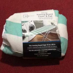 FINAL 7/4 Ironing Board Cover & Pad NEW