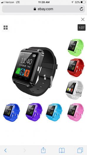 Smartwatch, iPhone, Samsung, And Lg.