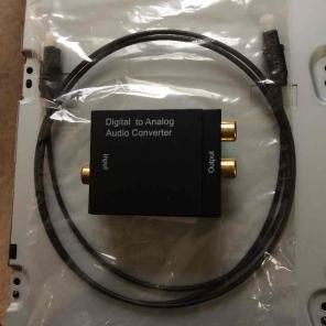 Digital to Analog converter w/Toslink
