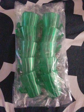 10 cactus shot glasses