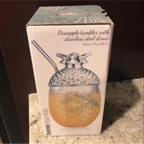 Pineapple Tumbler Stainless Steel New
