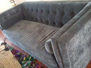 Z gallerie tufted sofa