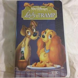 Lady and the Tramp vhs Disney