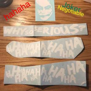 Joker (WhySoSeriousHahahaha) Sticker