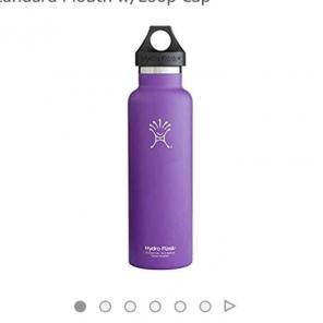 Hydro flask purple 21 oz