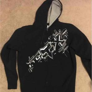 Fox zip hoodie