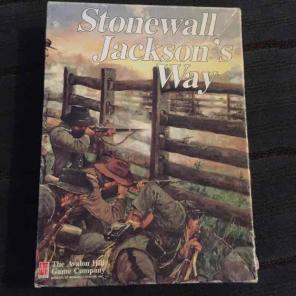 Stonewall Jackson's Way Board Game