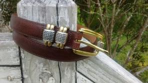Brighton Classics Brown Belt L 34