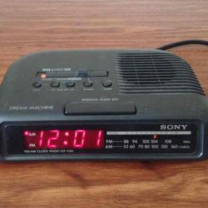 Sony Dream Machine FM/AM Alarm Radio