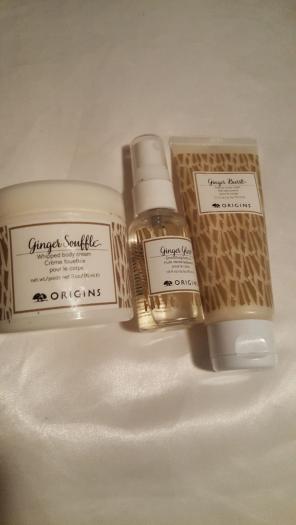 Origins Ginger Suffle 3 Piece Kit
