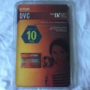 TDK mini dvc tapes pack of 10