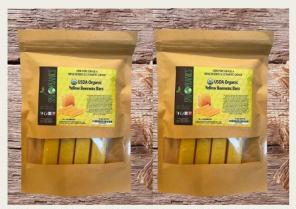 USDA Organic Yellow Beeswax Bars