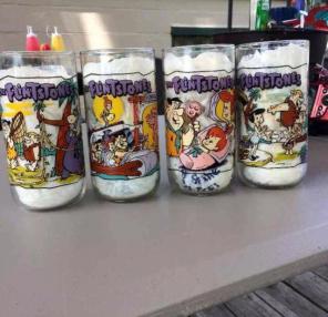 1964 Flintstones Collector Glasses