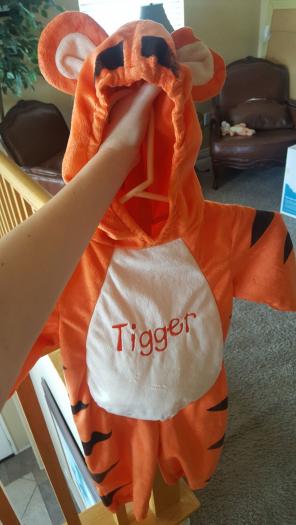 12M Tigger costume!