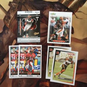 6 Chad Johnson Cards