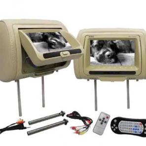 Car Headrest LCD DVD Player