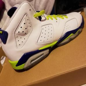 Brand new never worn Jordan number 6s