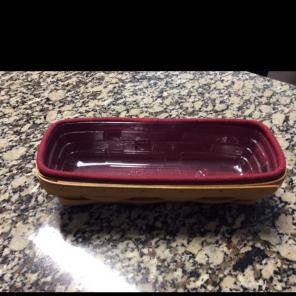 Longaberger cracker basket