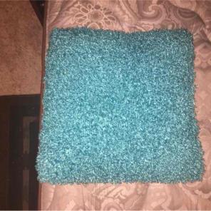 blue pillow