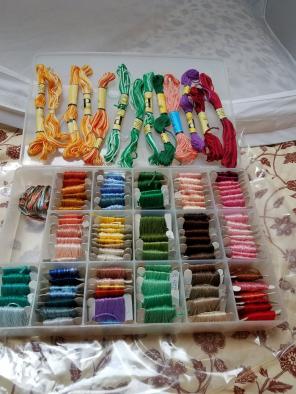 $15 Assorted Floss and Box x2