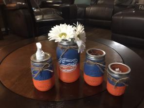 Florida Gator Bathroom Set