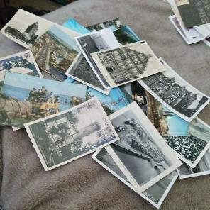 25 old postcards lot