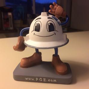 ULTRA RARE PG&E Mascot Bobblehead