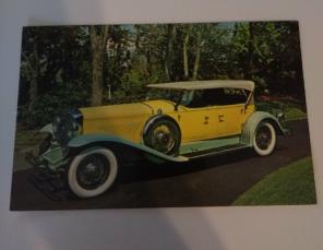 Postcard 1931 Duesenberg Model J Tourste