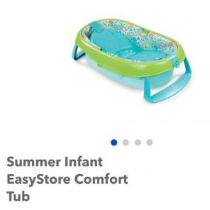 Summer infant baby tub