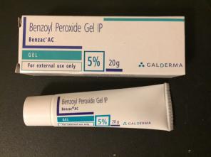 Benzac AC Gel 5% 20g ; Benzoyl Peroxide