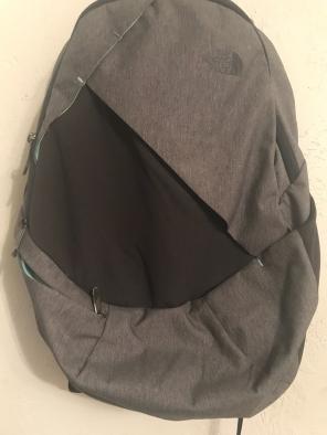 North face grey gray Backpack