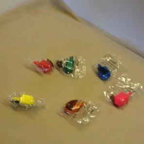 6 Dreidels great play for Hanukkah