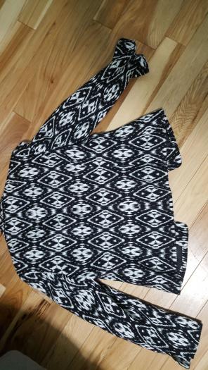 Printed dress jacket