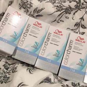 Wella -Toners (3) T-18 & (1) T-14