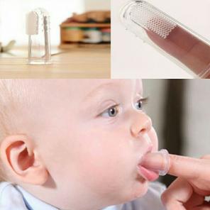 3pc Silicon Baby Gum Massage Toothbrush