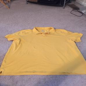 Men's Yellow Polo